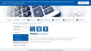 
                            3. zum Log-In Praxishandbuch - FVDZ