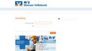 
                            1. Zum Online-Banking - Mainzer Volksbank