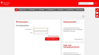 
                            4. Zum Online-Banking - Sparkasse Freising