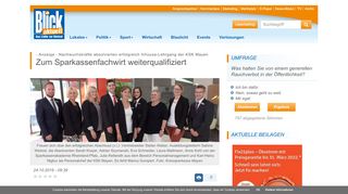 
                            5. Zum Sparkassenfachwirt weiterqualifiziert - BLICK aktuell