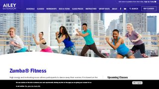 
                            10. Zumba® Fitness | Ailey Extension