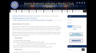 
                            10. ZUMspot Raspberry Pi Info and Setup | Santa Barbara Amateur Radio ...