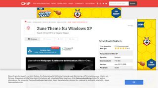 
                            12. Zune Theme für Windows XP - Download - CHIP