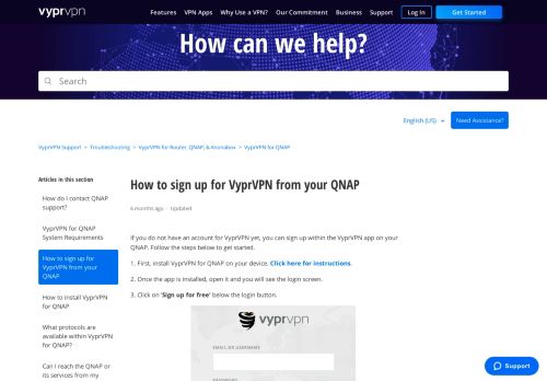 
                            10. Zur Anmeldung für VyprVPN aus Ihrem QNAP – Golden Frog Support