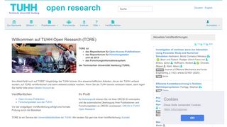 
                            2. Zur Startseite | TORE TUHH Open Research