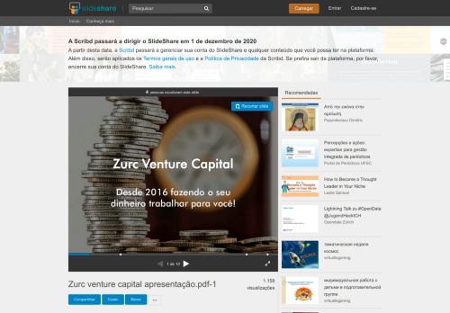
                            13. Zurc venture capital apresentação.pdf-1 - SlideShare