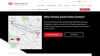 
                            4. Zurich Data Centers | Premium Colocation Services by Equinix