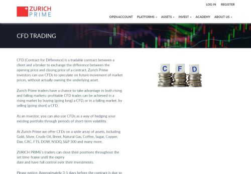 
                            8. Zurichprime.com | 24/5 CFD Trading | Up to 1:100 Leverage