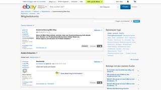 
                            7. Zusammenfassung Mein Ebay - eBay Community