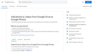 
                            4. Zusammenspiel von Google Drive und Google Fotos - Android-Gerät ...