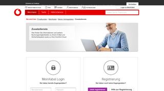 
                            1. Zusatzdienste - Vodafone Kabel Deutschland Kundenportal - MeinKabel