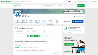 
                            10. Zusatzleistungen und spezielle Vorteile für ZF Group-Mitarbeiter ...