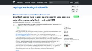 
                            8. Zuul lost spring mvc legacy app logged in user session data after ...