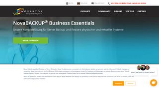 
                            4. Zuverlässige Datensicherung mit NovaBACKUP von NovaStor