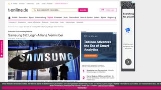 
                            2. Zuwachs für Anmeldeplattform: Samsung tritt Login-Allianz Verimi bei ...