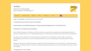 
                            4. Zuwanderung aus den neuen EU-Ländern | verikom