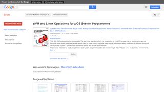 
                            13. z/VM and Linux Operations for z/OS System Programmers
