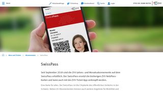 
                            6. ZVV Abos auf dem SwissPass – ZVV