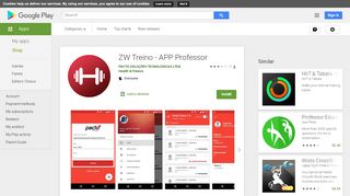 
                            7. ZW Treino - APP Professor – Apps no Google Play