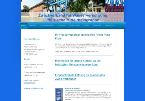 
                            2. Zweckverband für Wasserversorgung Pfälzische ... - Wasserweb.de