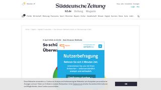 
                            9. Zwei-Browser-Methode schützt vor Überwachung im Netz - Digital ...