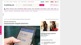 
                            6. Zwei-Faktor-Authentifizierung: Online-Konten doppelt absichern