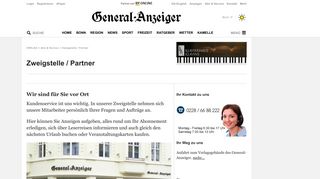 
                            9. Zweigstelle / Partner | General-Anzeiger Bonn