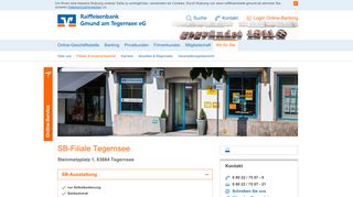 
                            9. Zweigstelle Tegernsee Raiffeisenbank Gmund am Tegernsee eG