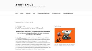 
                            6. ZwiftPower – Zwiften.de - Final-Labs.com
