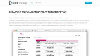 
                            4. zyantific - Bypassing Telekom FON hotspot authentication - Blog