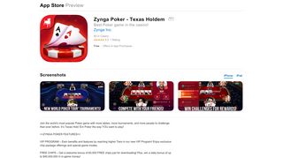 
                            8. Zynga Poker - Texas Holdem on the App Store - iTunes - Apple
