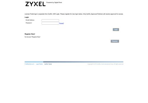 
                            11. ZyXEL Communications Corporation Online Store - Login and ...