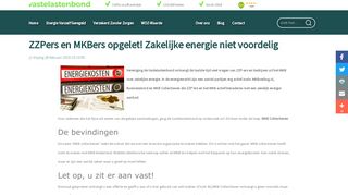 
                            7. ZZPers en MKBers opgelet! Zakelijke energie niet voordelig