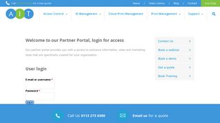 Partner Portal Login | AIT