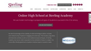 Online High School | Sterling Academy