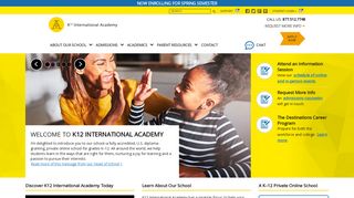 K12 International Academy: Online Private International School