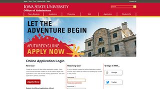Apply - Iowa State University Admissions