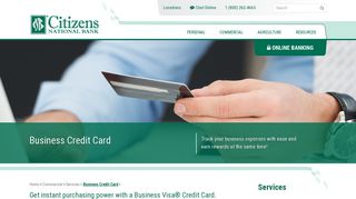 Business Credit Card - CNB