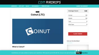 Coinut: Get 0.001 LTC when you register on the exchange platform!