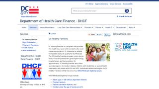 DC Healthy Families | dhcf
