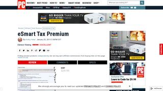 eSmart Tax Premium Review & Rating | PCMag.com