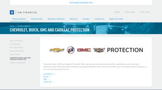 Chevrolet, Buick, GMC and Cadillac Protection | GM Financial