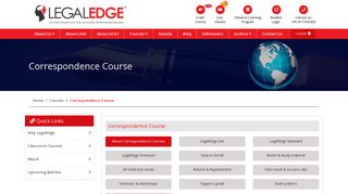 Correspondence Course - LegalEdge