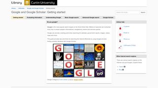 Google Scholar - Google and Google Scholar - LibGuides at Curtin ...