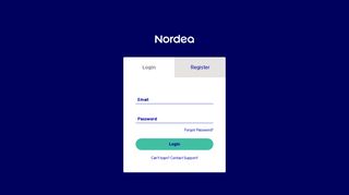 Login / Register - Nordea Open Banking