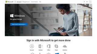 Microsoft account | Sign in to your Windows to get more done