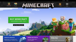 Minecraft: Official site