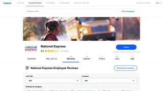 Working at National Express: 56 Reviews about Pay & Benefits ...