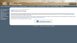 NMLS Consumer Access