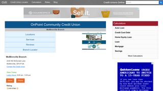 OnPoint Community Credit Union - McMinnville, OR at 2430 NE ...